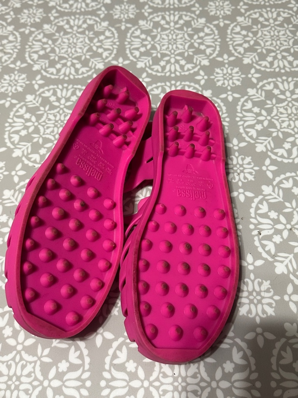 Melissa Pink Jelly Fisherman Sandals - Picture 5 of 5